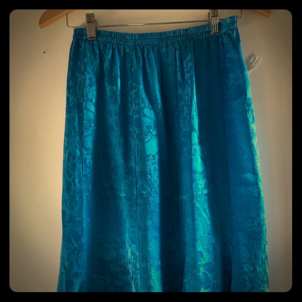Vintage silk skirt